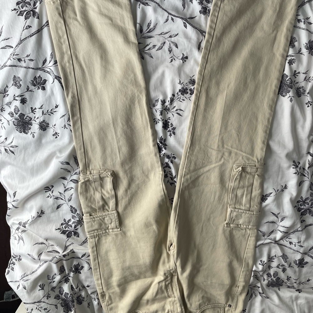 Tan Cargo Pants